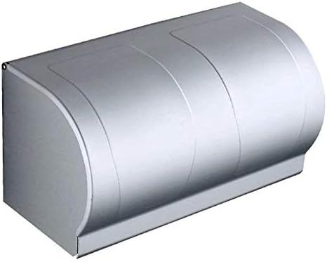 SMLJLQ držač toaletnog papira napravljen u sažetom nehrđajućem čeliku s policama za kupatilo u kupaonici