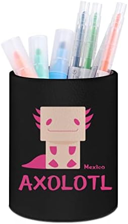 Lijepa axolotl02-01 tiskana olovka za olovke za olovke za stol organizator šminka četkica čaša za kuću za učionicu