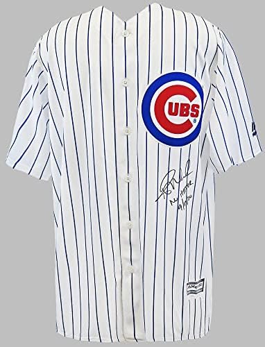 Alec Mills potpisao je Chicago Cubs Majestic Replica Baseball Jersey w/No Hitter 9-13-20-Autografirani MLB dresovi