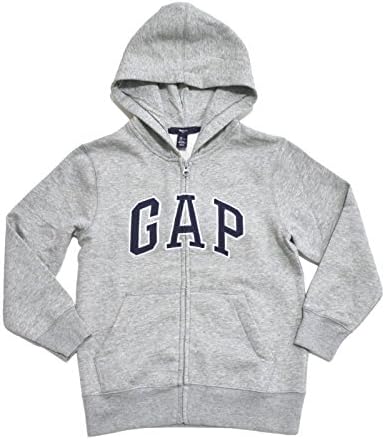 Gap Boys Fleece Arch Logo Zip Up Hoodie